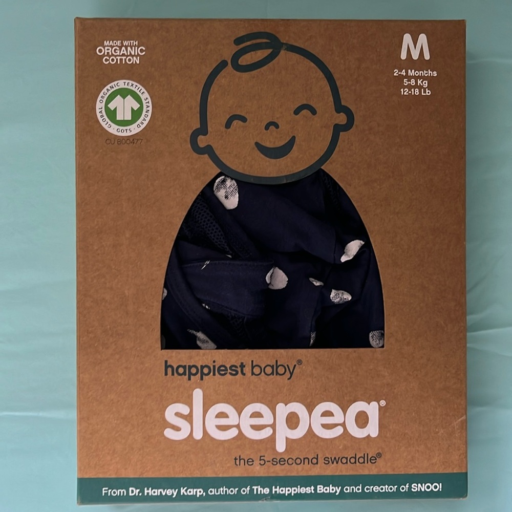 Happiest baby 5-second swaddle 2-4 months